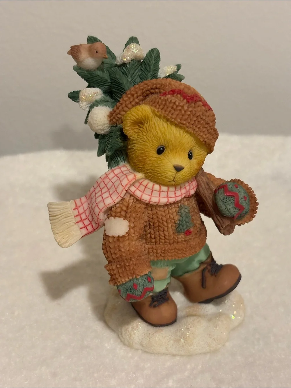 Vintage Cherished Teddies Bear Figurine - Picture 4 of 7